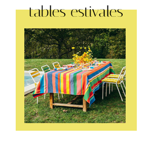 Tables d'été